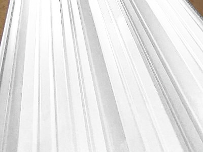 Окрашенный профнастил С44-1000, 0,7 мм, белый