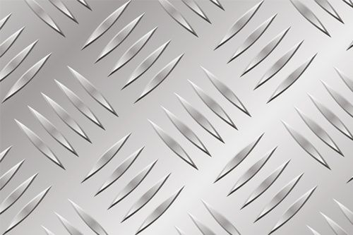 Рифленый лист алюминиевый АМг2НР 1,5х1200х3000