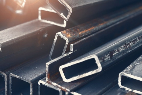 Труба стальная прямоугольная ЭСВ 160х80х4х12000 низколегир.