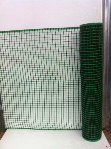 Садовая решетка (Зеленая), 20х20 мм, рулон 1х20 м.