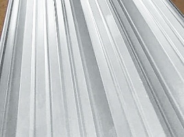 Окрашенный профнастил С10-1100, 0,7 мм, светло-серый