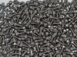 фото 1 - винт с внутренним шестигранником din912 3х8 а2