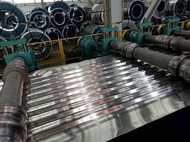 фото 1 - алюминиевый профнастил с20, 0.35х1100 мм