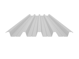 фото 1 - окрашенный профнастил н60-845, 0,9 мм, белый