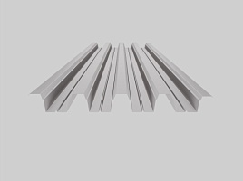 фото 1 - оцинкованный профнастил н75-750, 0,45 мм