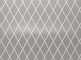 фото 1 - рифленый нержавеющий лист ромб aisi 304 3х1000х2000