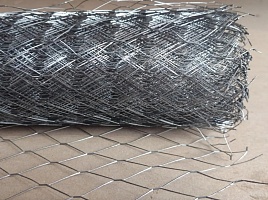 фото 3 - стальная сетка цпвс просечно-вытяжкая 1х16м, 20х10 мм