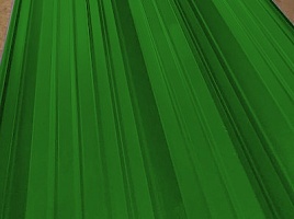Окрашенный профнастил С21-1000, 0,5 мм, зеленая листва