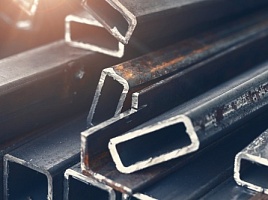 фото 1 - труба стальная прямоугольная эсв 80х40х3х9000