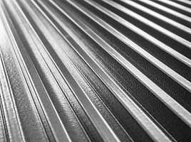 фото 1 - нержавеющий профнастил с8-1250, 0,65 мм, aisi 304