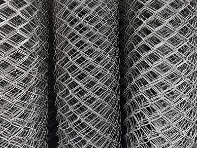 фото плетеной сетки рабицы
